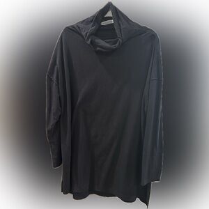 We The Free mock neck drop shoulder tunic 
Side splits